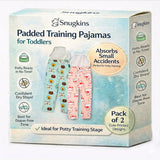 Potty Training Pajamas - Pack of 2 (Snug Farm Print)