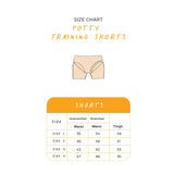 Potty Training Shorts - Pack of 4