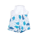 Snugkins Potty Training Shorts for Toddlers,Boys & Girls 100% Cotton - Pack of  1 - Whale