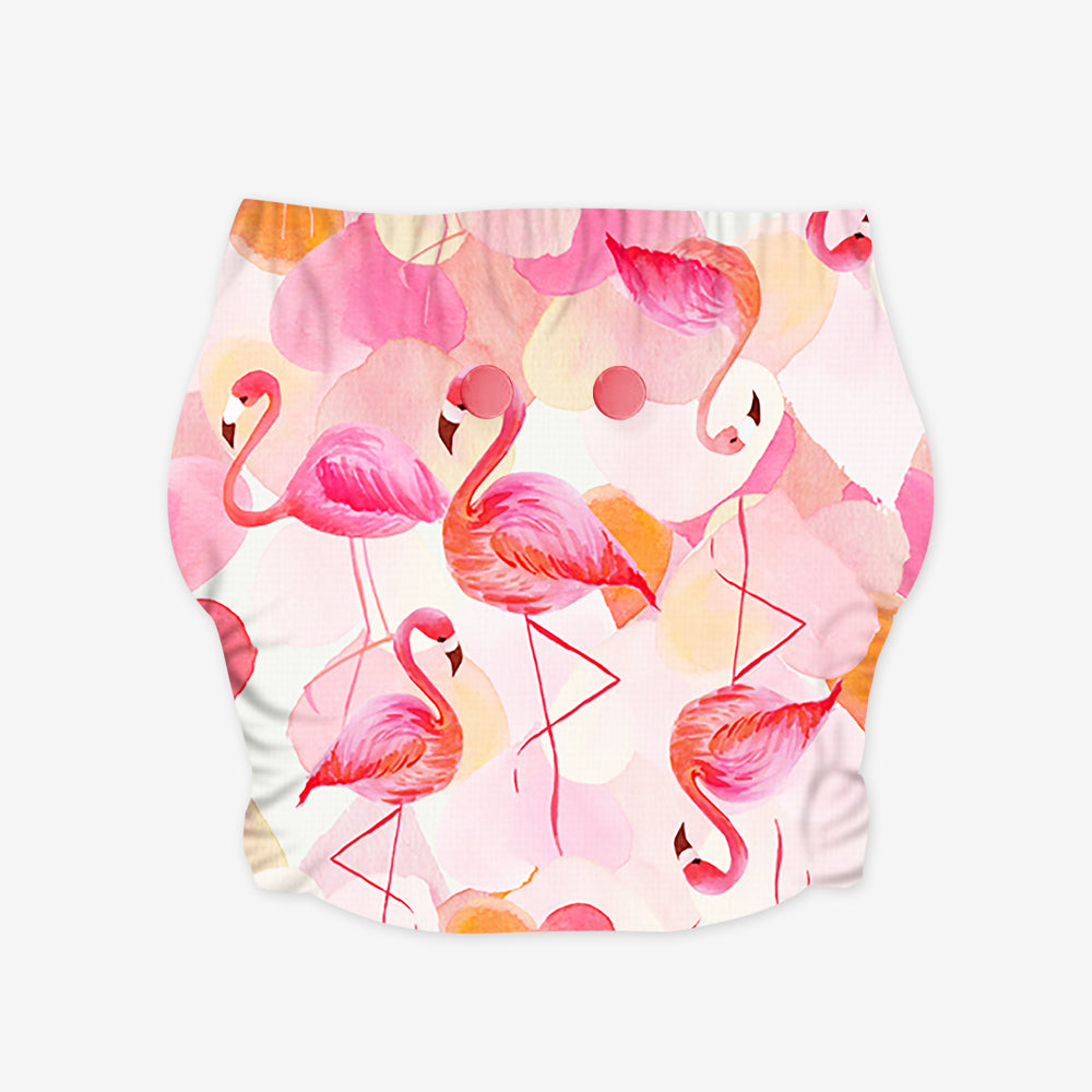 Heart Flamingo - New-Age Cloth Diapers