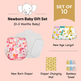 Newborn Baby Gift Set - Set of 10