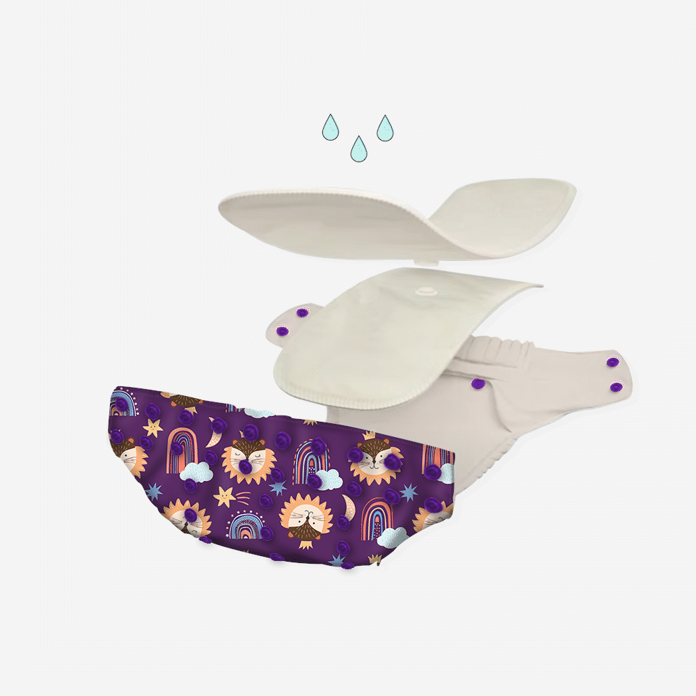 Crazy Deal - Buy 2 New Age Cloth Diapers Get 1 Booster Free