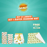 Crazy Deals Buy 12 New Age Langots Get 1 Diaper Changing Mat