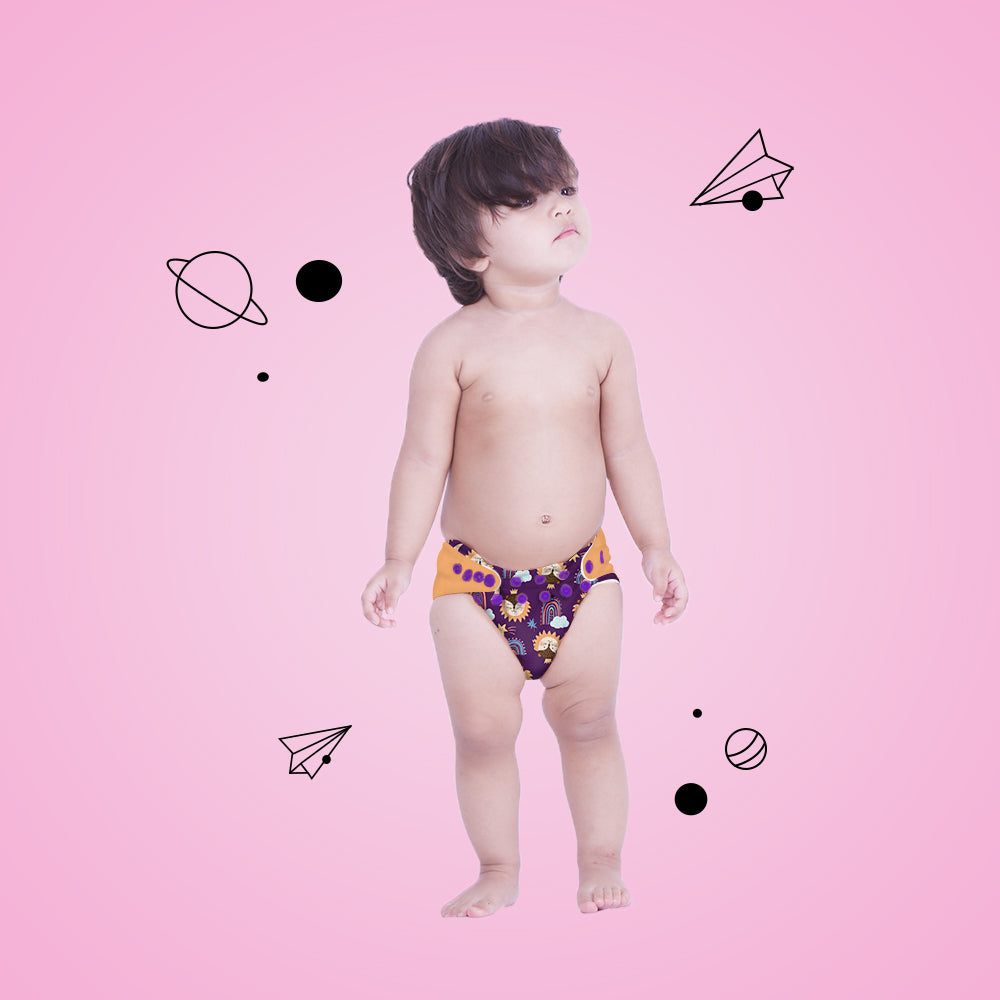Rainbow Roars - New-Age Cloth Diapers